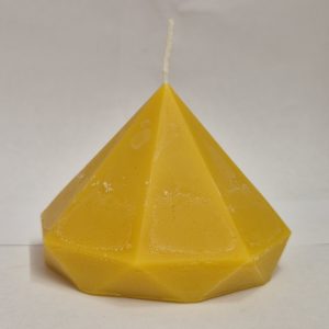 Bienenwachskerze "Achteckpyramide"