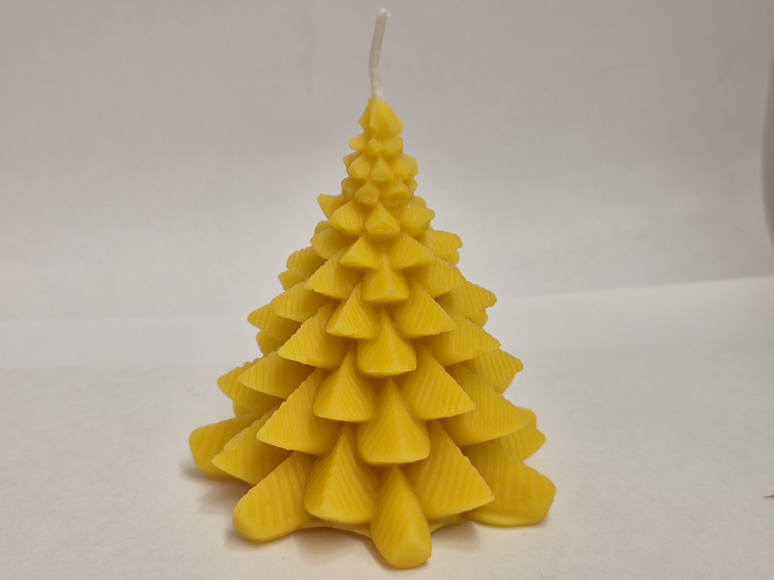 Bienenwachskerze "Weihnachtsbaum Breit"